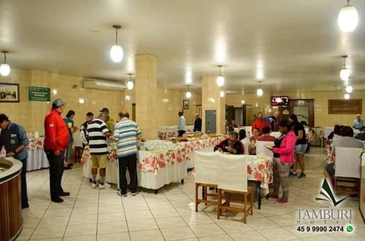 Hotel Novo Tamburi Santa Terezinha do Itaipu Exterior foto