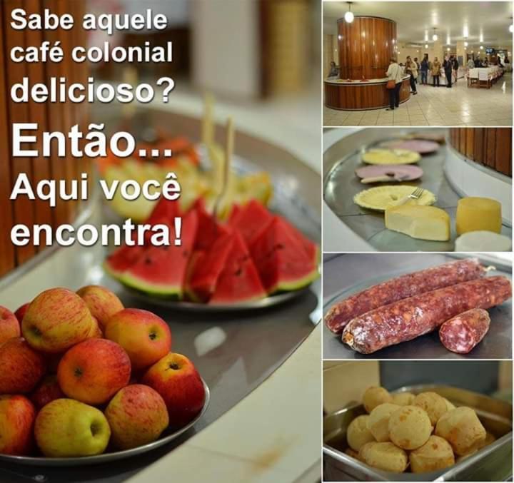 Hotel Novo Tamburi Santa Terezinha do Itaipu Exterior foto